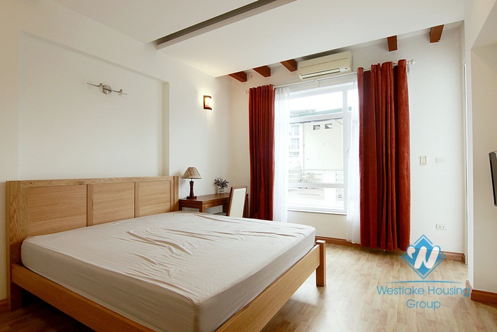Lovely house with court yard and roof terrace for rent in Tay Ho, Hanoi
